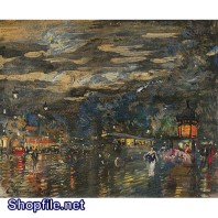Tranh sơn dầu nước ngoài độc đáo
